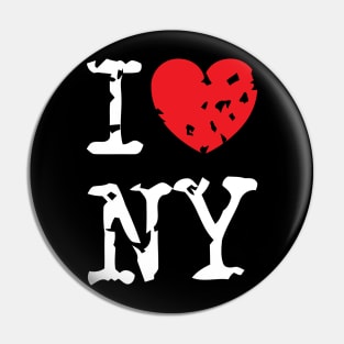 I Heart NY v4 Pin