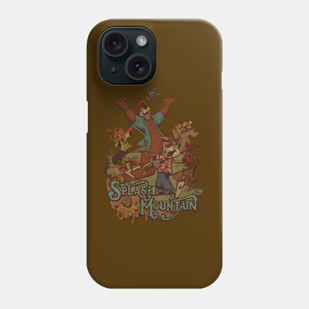 SPLASH MOUNTAIN - Vintage color Phone Case by aryaquoteart88