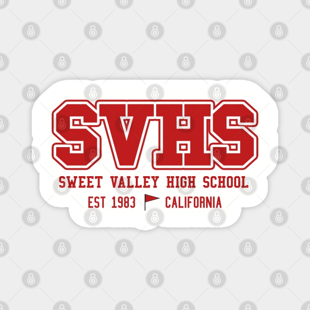 Sweet Valley High School Magnet by Nazonian