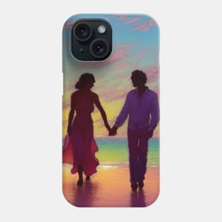 Romance on the Beach Phone Case