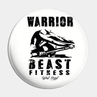 Row Warrior Beast Fitness Pin