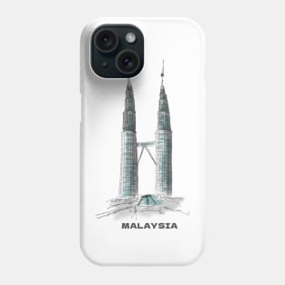 Petronas Twin Towers | Malaysia Phone Case