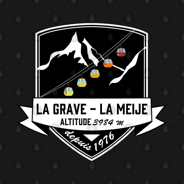 La Grave la Meije black by leewarddesign