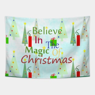 CHRISTMAS Magic Quote Tapestry