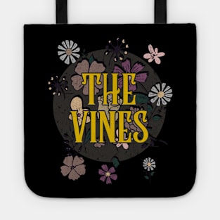 Aesthetic Vines Proud Name Flowers Retro Styles Tote