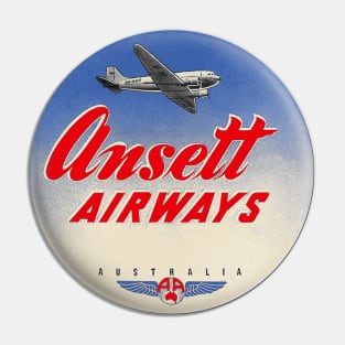 Ansett Airways 2 Pin