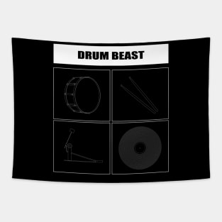 Drum Beast Tapestry