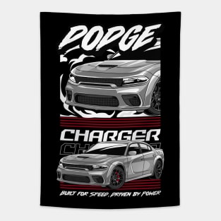 American Charger SRT Hellcat Car Tapestry