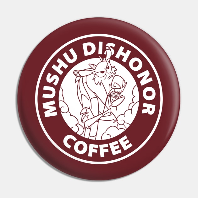 Dishonor Coffee Pin by studioyumie