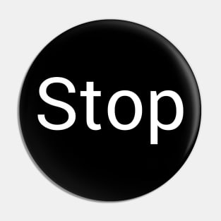 Stop Pin