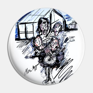 The Beatles' rooftop concert Pin