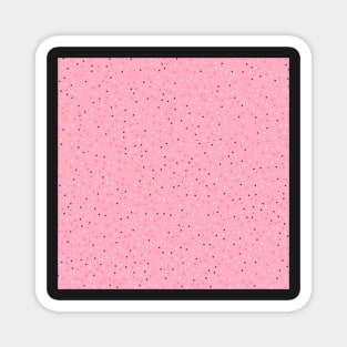 Pink confetti Magnet