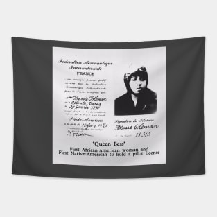 Bessie Coleman Tapestry