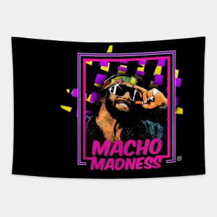 Macho Man Madness Tapestry