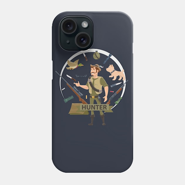 Hunter Phone Case by Mako Design 