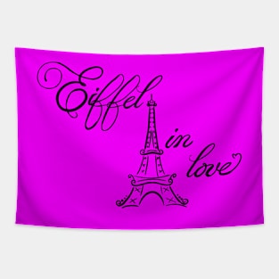 Eiffel in love V2 Tapestry