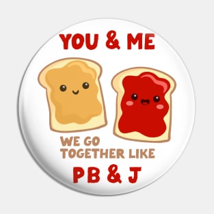 pbj you & me (strawberry) Pin