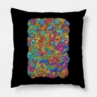 Galactic Dreamscape: A Cluster of Colorful Planets Pillow