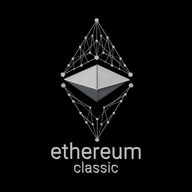 Ethereum Classic Made of Silver by andreabeloque