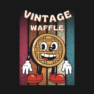 The Vintage Waffle Funny T-Shirt