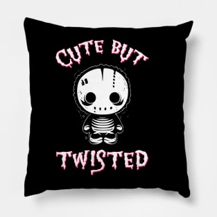 Cute But Twitsted Pillow