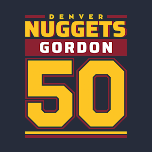 Denver Nuggetsss Gordon 50 Edition Varsity 2 T-Shirt