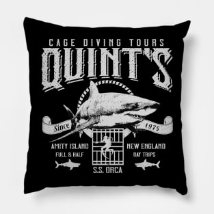 Quint's Cage Diving Tours Pillow