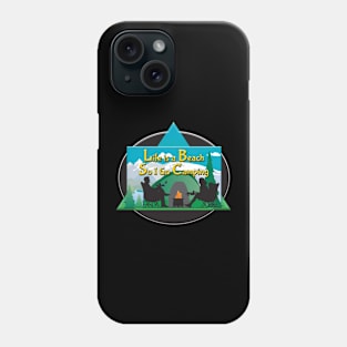 Life is a Beach So I go Camping Phone Case