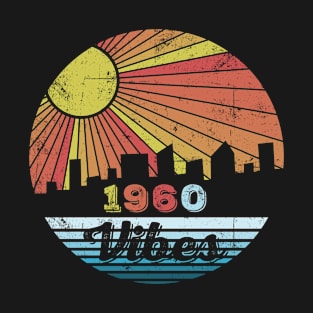 1960 Vintage Birthday Vibes T-Shirt