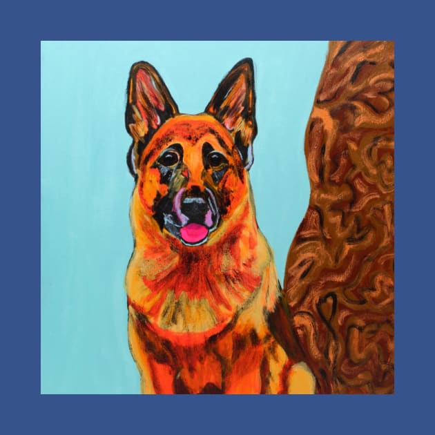 Sigrid the German Shepherd by AmandaAAnthony