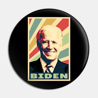 Joe Biden Vintage Colors Pin