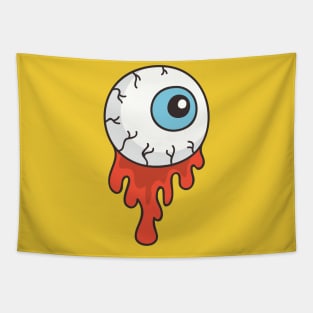 Gnarly Eyeball Doodle Tapestry