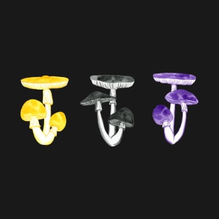 nonbinary mushrooms T-Shirt