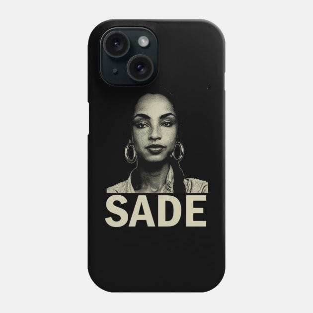 Sade Black Vintage Phone Case by tamisanita