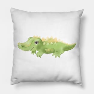 Cute cartoon crocodile Pillow