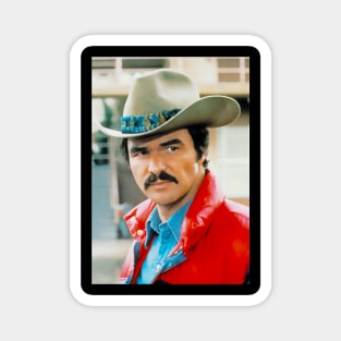 Cowboy Smokey and the bandit Magnet