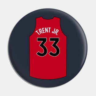 Gary Trent Jr Toronto Jersey Red Qiangy Pin