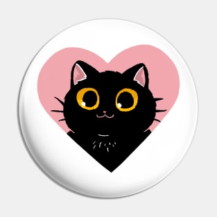 Feline Love Pin