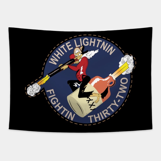 VF-32 - WWII - White Lightnin Tapestry by twix123844