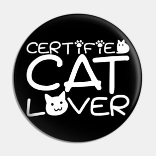 CAT lover Pin