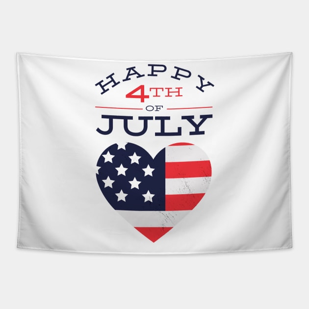 4th July | Independence Day Tapestry by LR_Collections