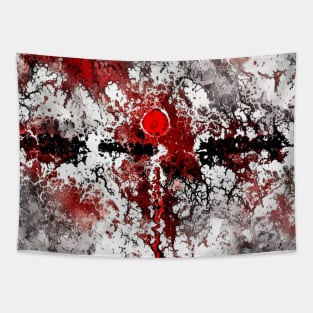 Red sunset Tapestry