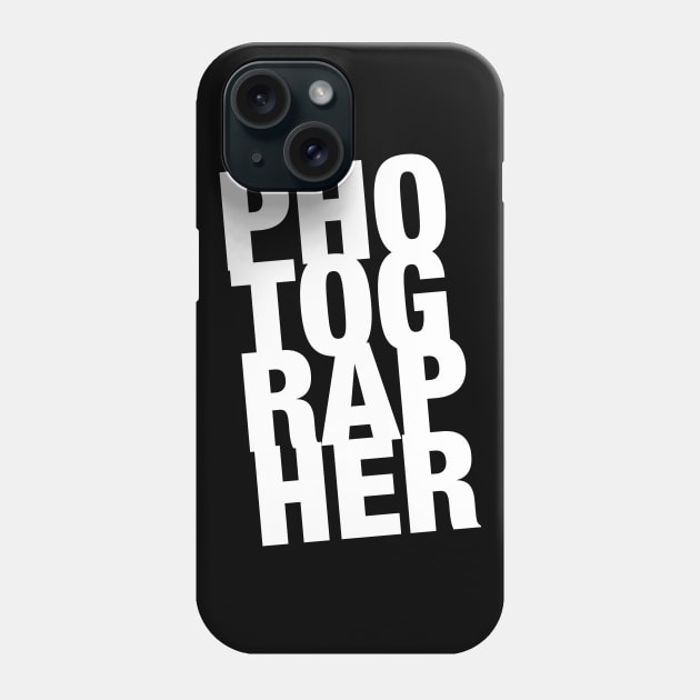 Photographer Phone Case by robinlund