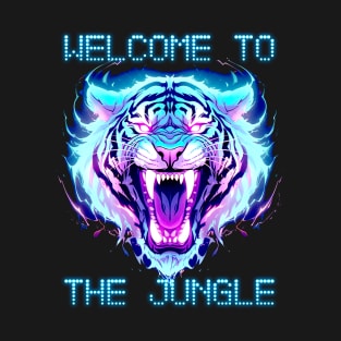 Welcome to the Jungle - White Bengal Tiger T-Shirt