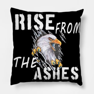 rise from the ashes Pillow