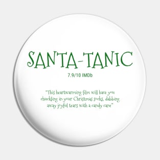 Cinematic Cheer: Santa-Tanic Pin