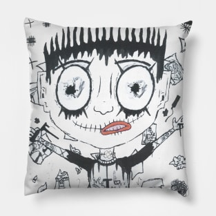 Rock Zombie Pillow