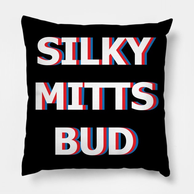 Silky Mitts Bud Pillow by hockeyhoser