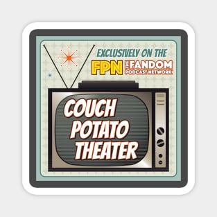 Couch Potato Theater Shirt 2 Magnet