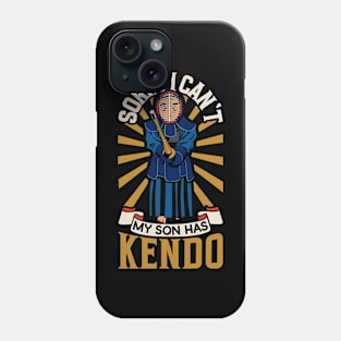 My son has kendo Phone Case